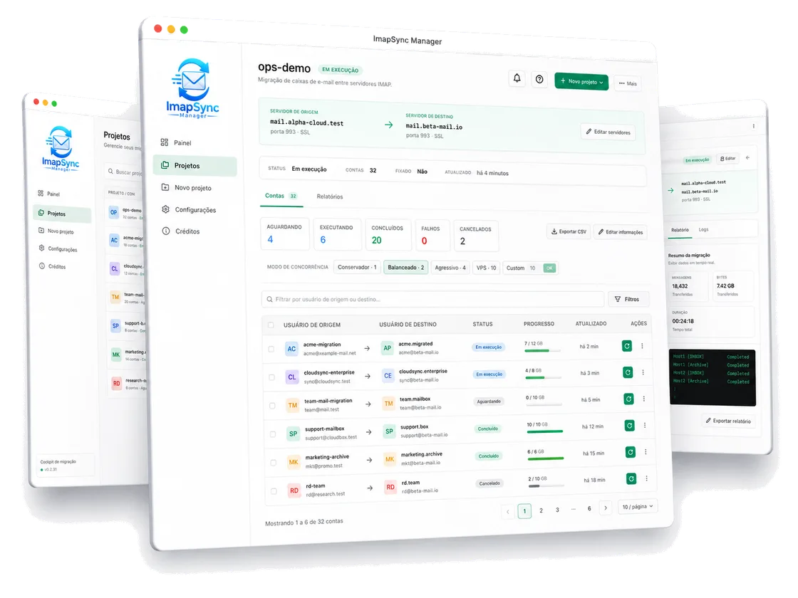 Accounts migrating with per-account progress