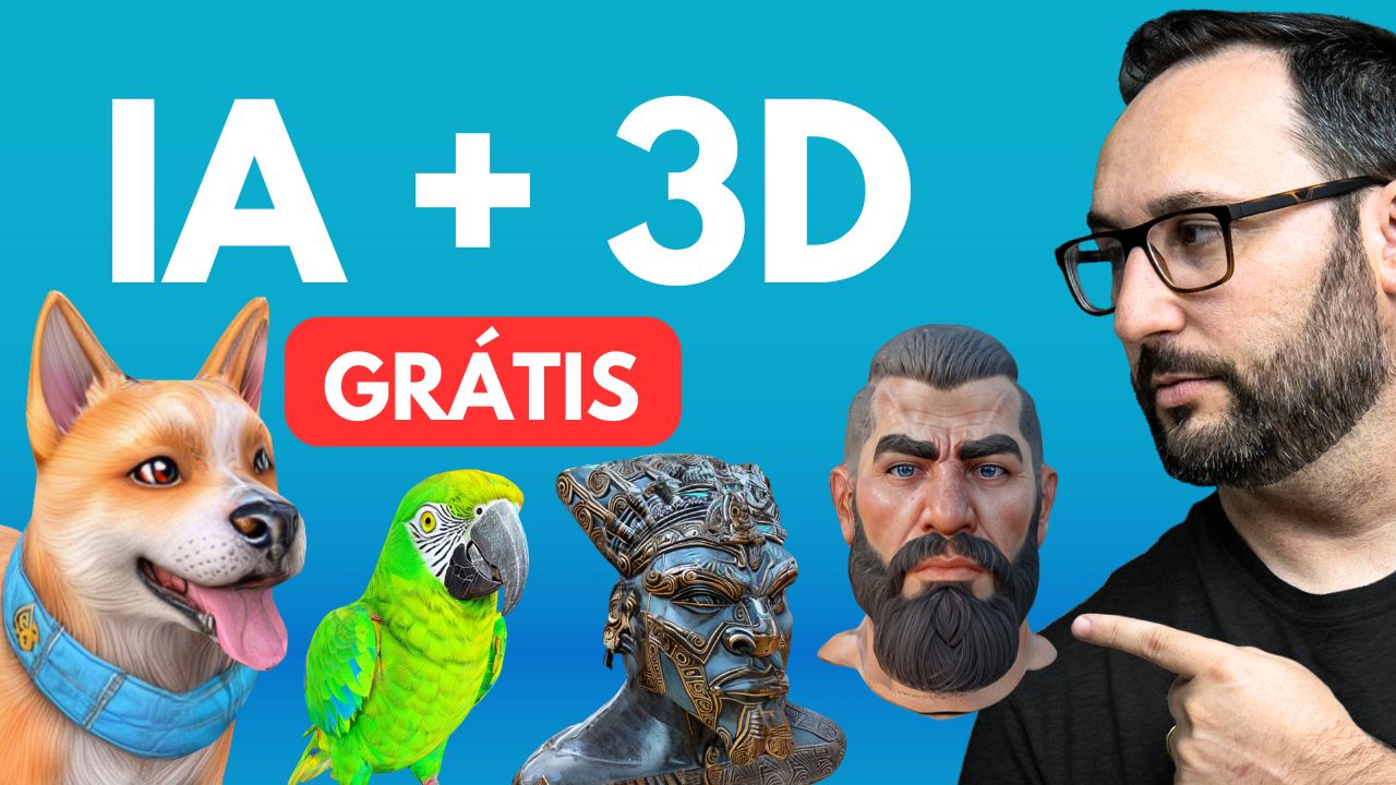 Module Ia 3d Meshy.AI Modelagem 3D com Inteligência Artificial