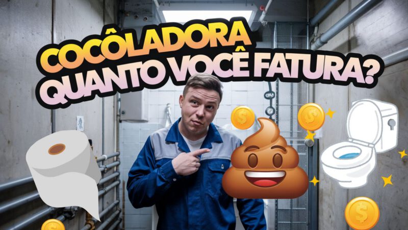 Cocôladora – Calcule Quanto você “fatura” no banheiro durante o trabalho!