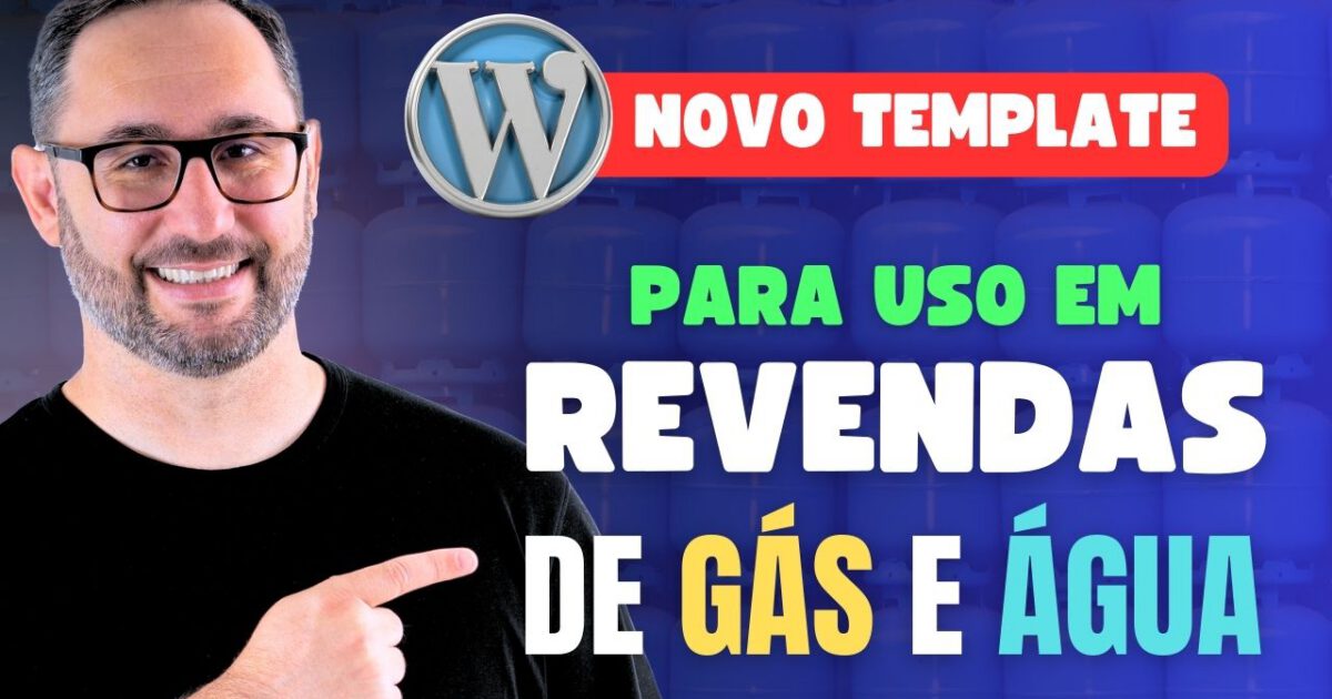 Template WordPress para Revendas de Gás Online