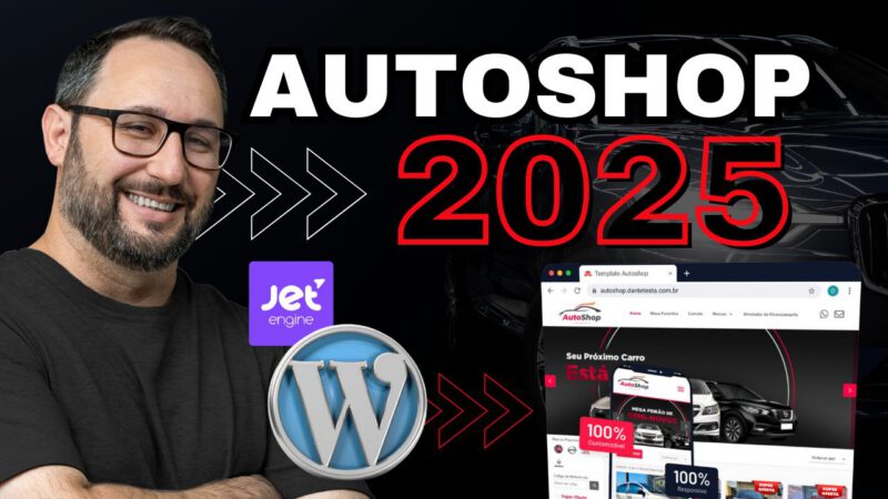 AutoShop 2025: O Template WordPress Ideal para Lojas de Veículos