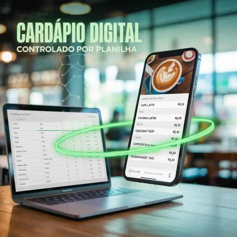 Cardápio Sheets