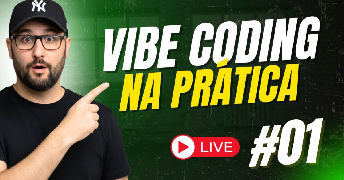 LIVE: Vibe Coding na Prática #01 – Portal de Anúncios Diferentão