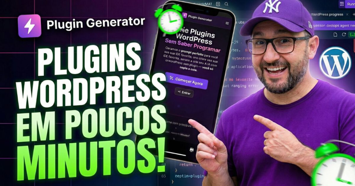 Criar plugins para WordPress com inteligência artificial