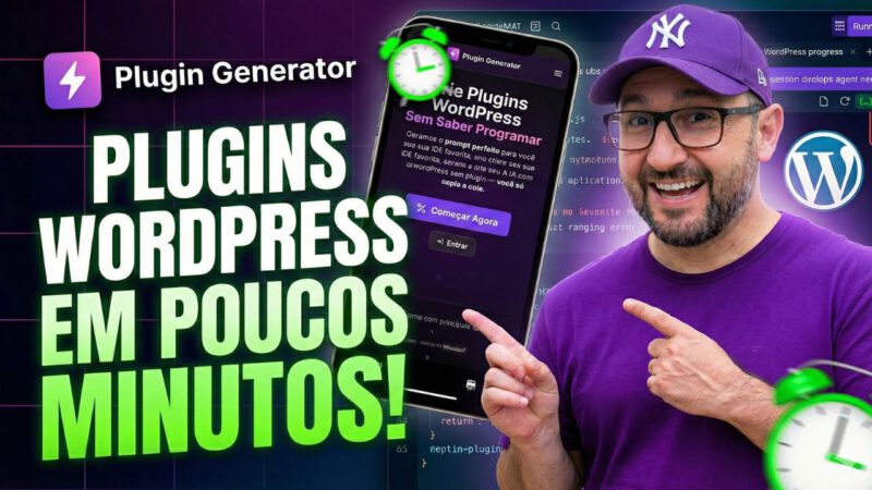Criar plugins para WordPress com inteligência artificial