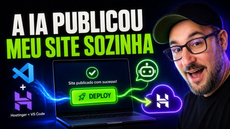 Novo Conector da Hostinger para VS Code