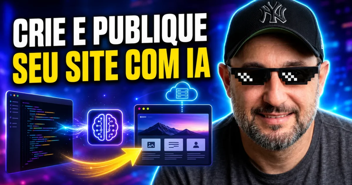 Criar site com IA: como fazer e colocar no ar