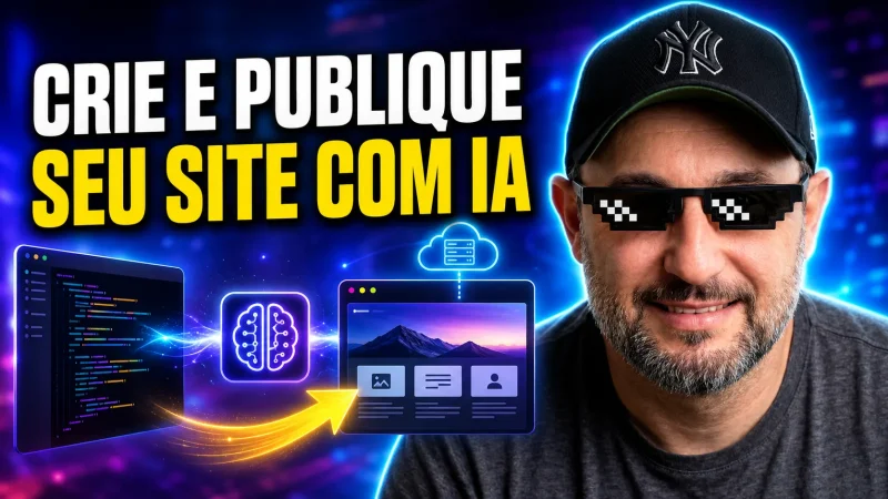 Criar site com IA: como fazer e colocar no ar